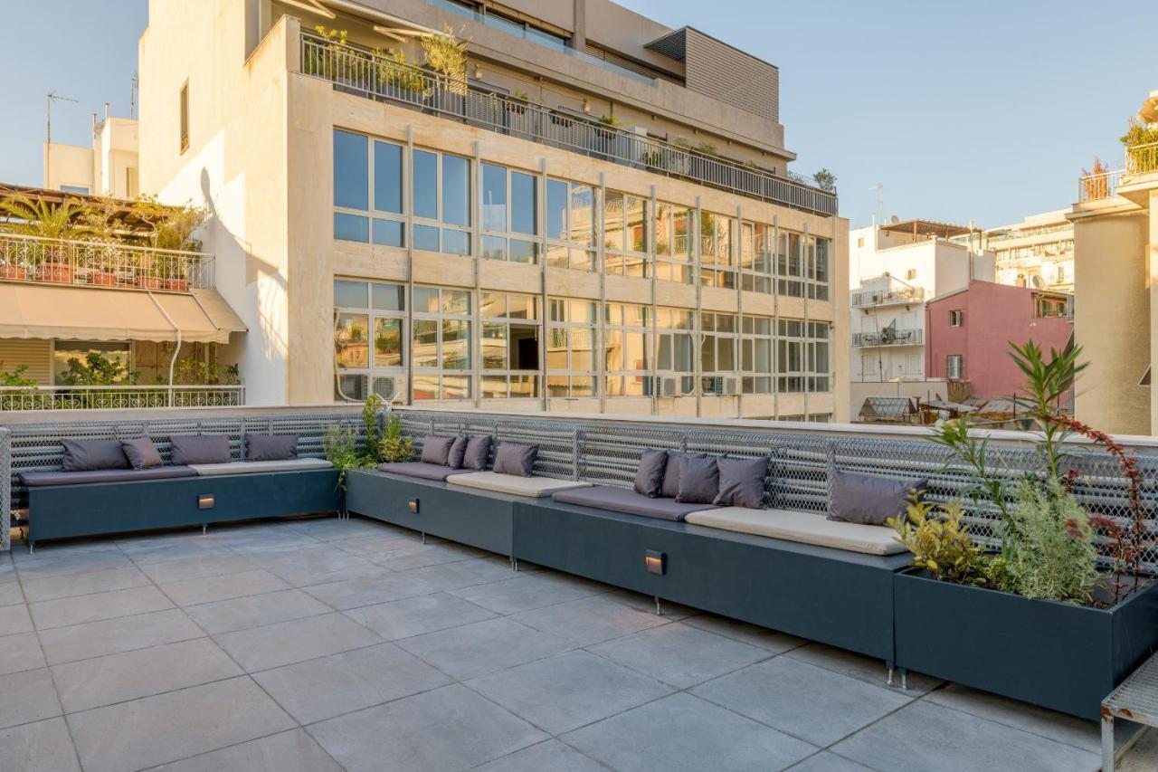 Meno Suite With Private Terrace - Jaccuzzi, Acropolis View Aten Exteriör bild